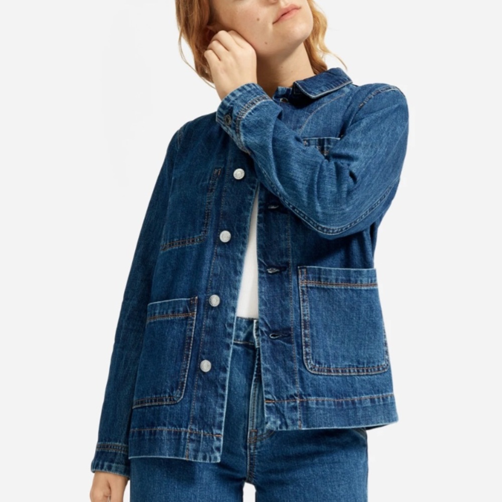 Everlane denim chore jacket